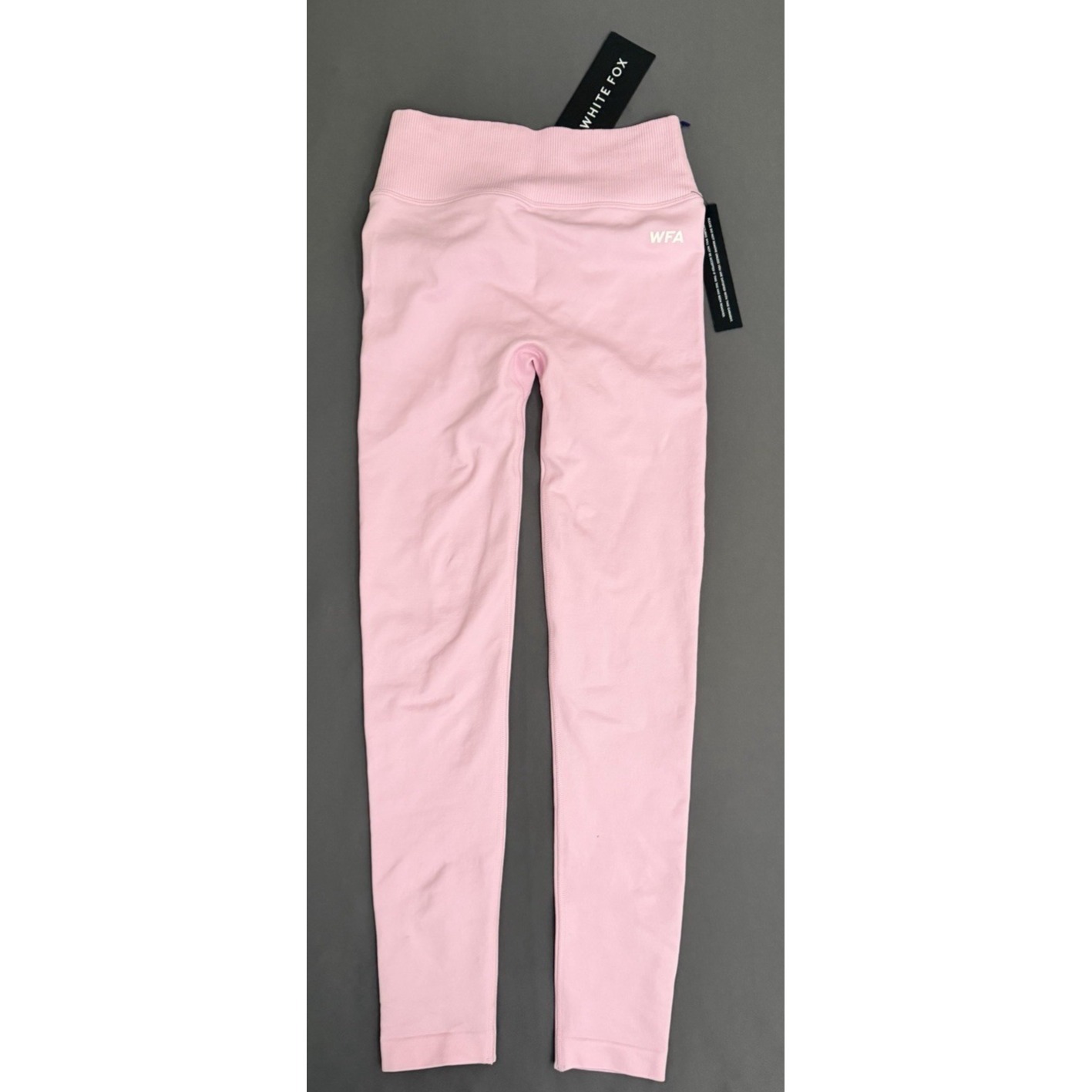 Wfa White Fox Active Seamless Leggings Womens Size Xs Pink High Waisted New!